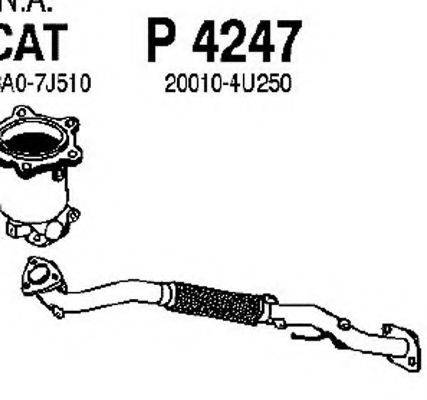 FENNO P4247 Труба вихлопного газу