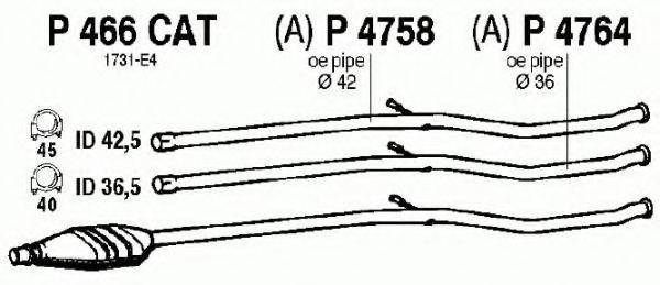 FENNO P466CAT Каталізатор