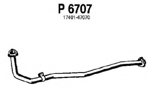 FENNO P6707 Труба вихлопного газу