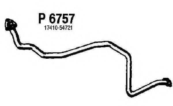 FENNO P6757 Труба вихлопного газу