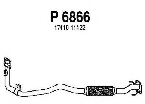 FENNO P6866 Труба вихлопного газу