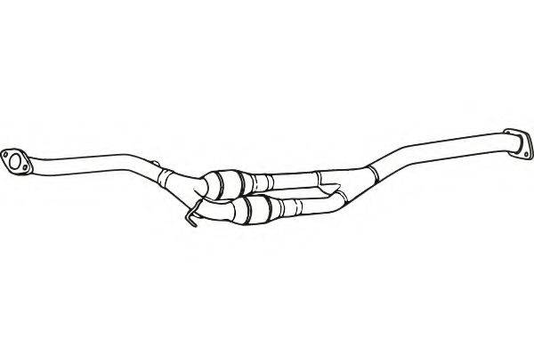 FENNO P7005 Середній глушник вихлопних газів