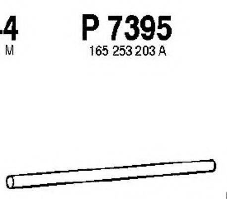 FENNO P7395 Труба вихлопного газу