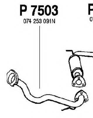 FENNO P7503 Труба вихлопного газу