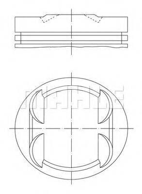 PERFECT CIRCLE 56007680 Поршень