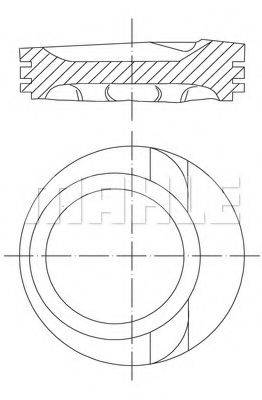 PERFECT CIRCLE 56017580 Поршень