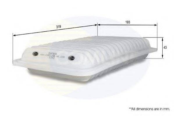 COMLINE EAF844 Повітряний фільтр