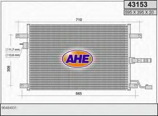 AHE 43153 Конденсатор, кондиціонер