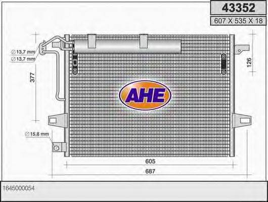 AHE 43352 Конденсатор, кондиціонер