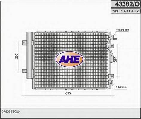 AHE 43382O Конденсатор, кондиціонер