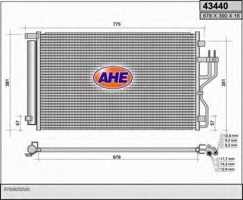 AHE 43440 Конденсатор, кондиціонер