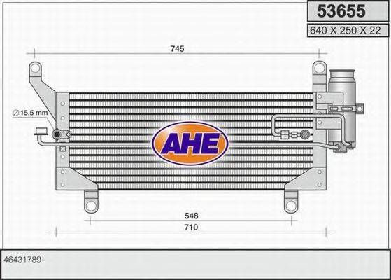 AHE 53655 Конденсатор, кондиціонер