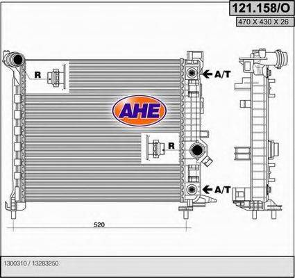 AHE 121158O Радіатор, охолодження двигуна