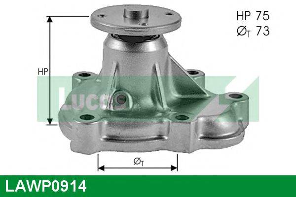 LUCAS ENGINE DRIVE LAWP0914 Водяний насос