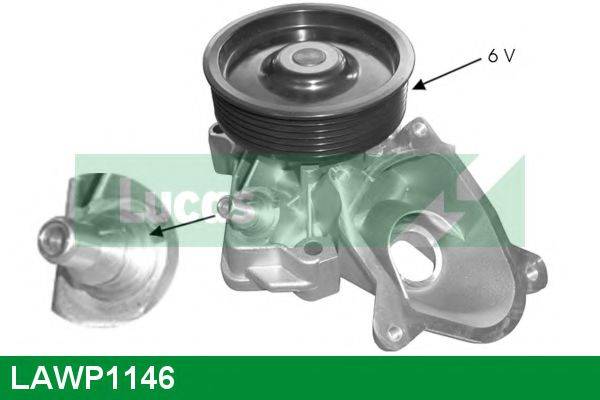 LUCAS ENGINE DRIVE LAWP1146 Водяний насос