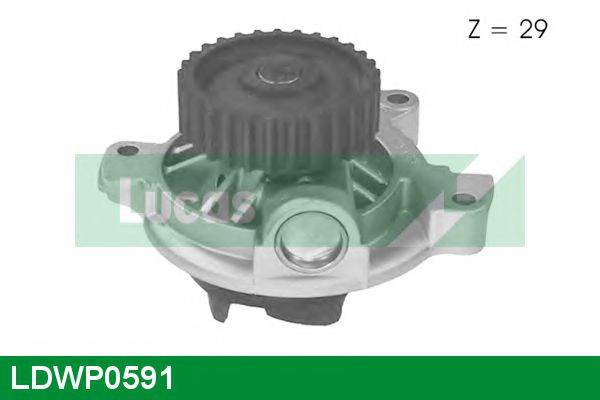 LUCAS ENGINE DRIVE LDWP0591 Водяний насос