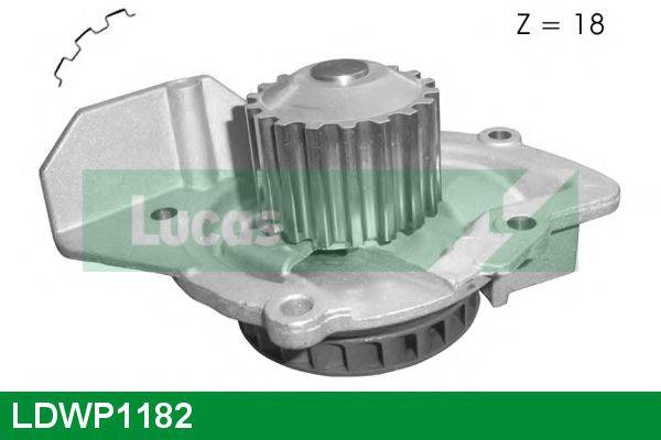 LUCAS ENGINE DRIVE LDWP1182 Водяний насос