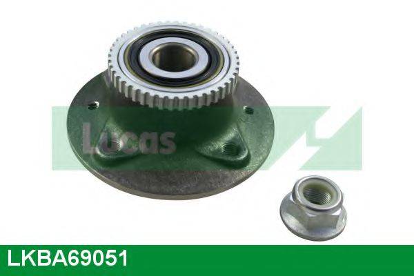 LUCAS ENGINE DRIVE LKBA69051 Комплект підшипника маточини колеса