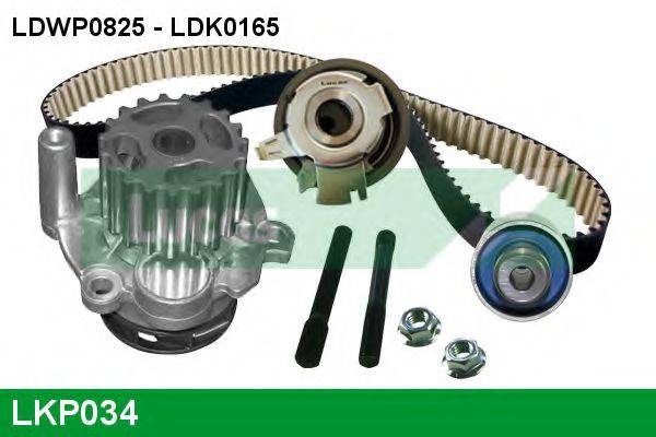 LUCAS ENGINE DRIVE LKP034 Водяний насос + комплект зубчастого ременя