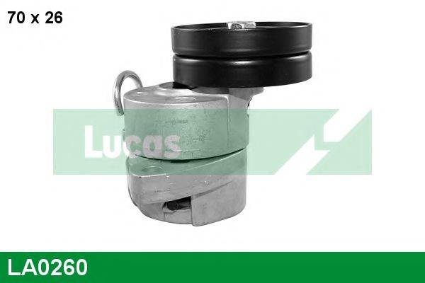 LUCAS ENGINE DRIVE LA0260 Натяжний ролик, полікліновий ремінь