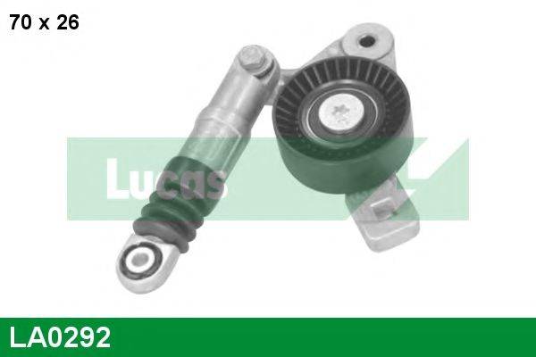 LUCAS ENGINE DRIVE LA0292 Натяжна планка, полікліновий ремінь