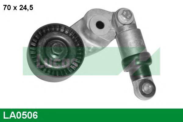 LUCAS ENGINE DRIVE LA0506 Натягувач ременя, клинового зубча