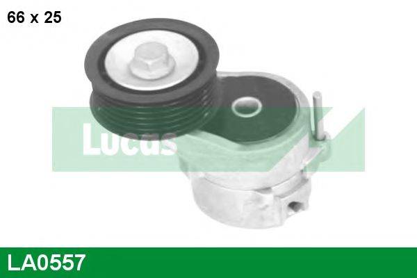 LUCAS ENGINE DRIVE LA0557 Натяжний ролик, полікліновий ремінь