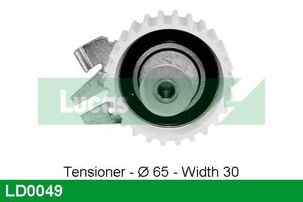 LUCAS ENGINE DRIVE LD0049 Натяжний ролик, ремінь ГРМ