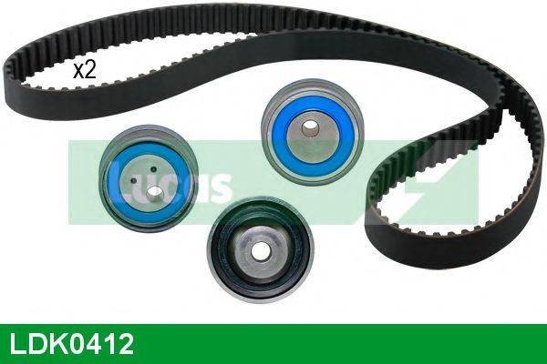 LUCAS ENGINE DRIVE LDK0412 Комплект ременя ГРМ