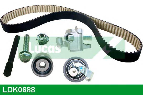 LUCAS ENGINE DRIVE LDK0688 Комплект ременя ГРМ