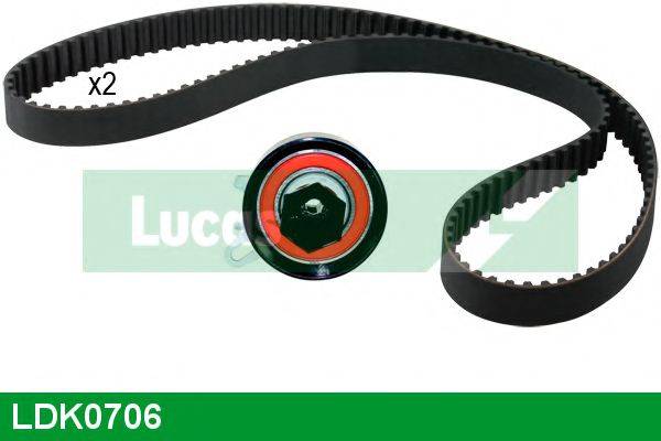 LUCAS ENGINE DRIVE LDK0706 Комплект ременя ГРМ