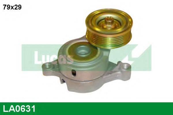 LUCAS ENGINE DRIVE LA0631 Натяжна планка, полікліновий ремінь