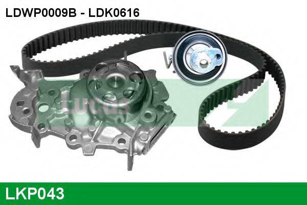 LUCAS ENGINE DRIVE LKP043 Водяний насос + комплект зубчастого ременя