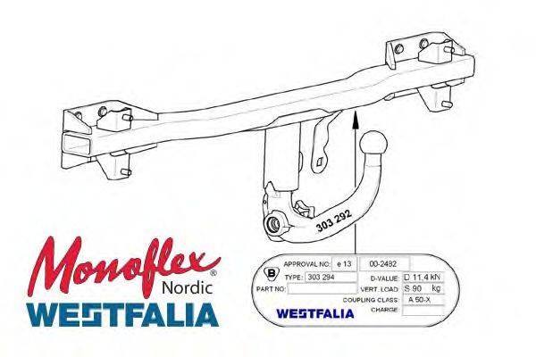 MONOFLEX 303294 Причіпне обладнання
