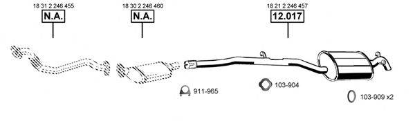 ASMET BM121610 Система випуску ОГ