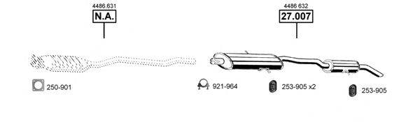 ASMET CH270400 Система випуску ОГ