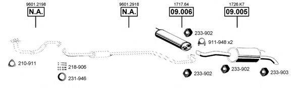 ASMET CI090515 Система випуску ОГ