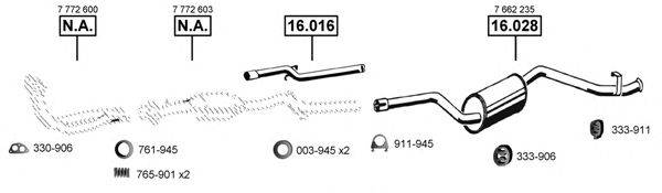 ASMET FI163640 Система випуску ОГ