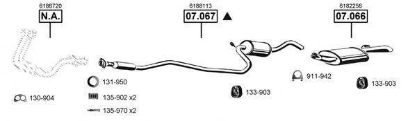 ASMET FO071065 Система випуску ОГ