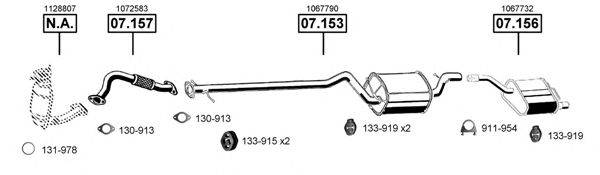 ASMET FO072200 Система випуску ОГ