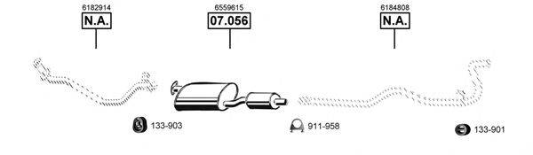 ASMET FO075490 Система випуску ОГ