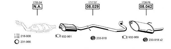 ASMET PE083650 Система випуску ОГ