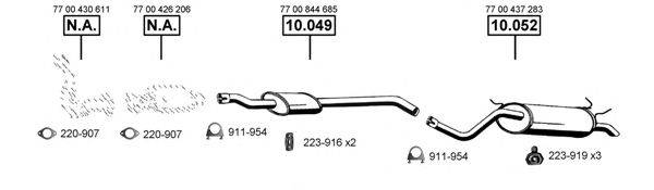 ASMET RE102410 Система випуску ОГ