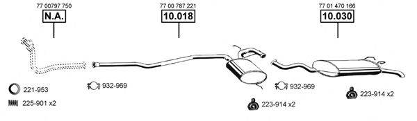 ASMET RE104260 Система випуску ОГ