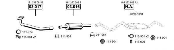 ASMET VA033260 Система випуску ОГ