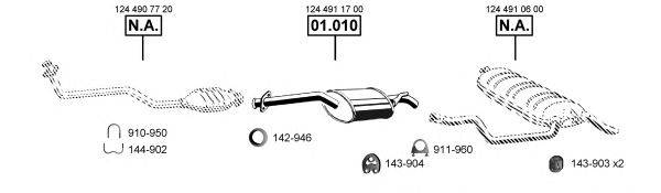 ASMET ME011915 Система випуску ОГ