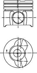 KOLBENSCHMIDT 40293600 Поршень