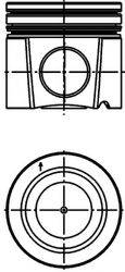 KOLBENSCHMIDT 40310600 Поршень