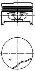 KOLBENSCHMIDT 40311600 Поршень