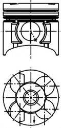 KOLBENSCHMIDT 40392600 Поршень